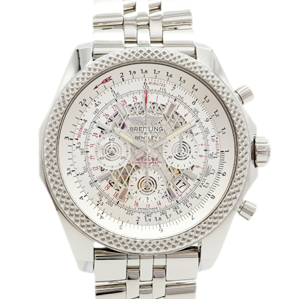 Breitling Bentley B06 AB0611 Silver Skeleton Dial Men's Watch